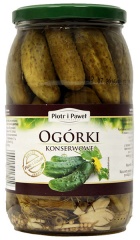 Ogórki konserwowe Piotr i Paweł