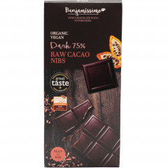 Czekolada wegańska gorzka z kruszonym bio 