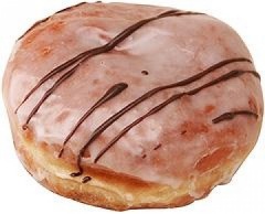 Pączek Raszczyk z nadzieniem toffi dostępny w Tłusty Czwartek 