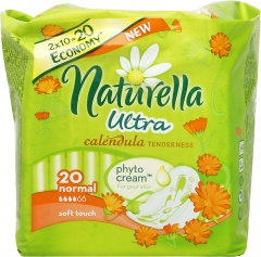 Naturella Ultra Normal Calendula Tenderness podpaski 20 sztuk