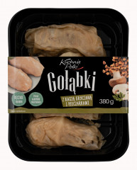 Kuchnia Polki Gołąbki z kaszą gryczaną i pieczarkami 380 g