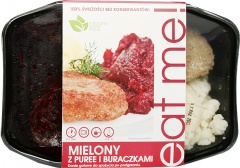 Mielony z puree i buraczkami eat me 