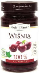 100% z wiśni produkt owocowy słodzony zag.sokiem winogronowym 