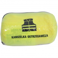 Brumm - kamizelka ostrzegawcza żółta saszetka 