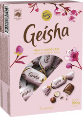 Praliny geisha milk chocolate 