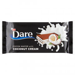 Wafle dare cocoa with coconut cream 
