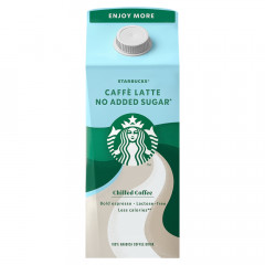 Starbucks Multiserve Caffe Latte No Added Sugar 750ml