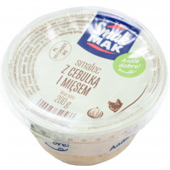 Smalec z cebulką i mięsem 