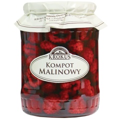 Kompot malinowy 