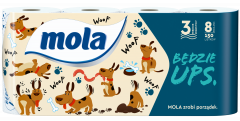 Papier toaletowy Mola będzie Ups 3w 