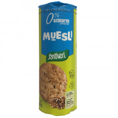 Ciasteczka z musli pełnoziarniste bez cukru santiveri muesli 