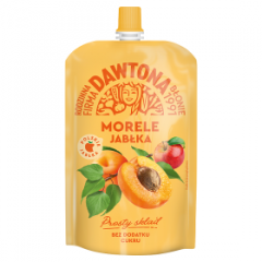 Dawtona Mus Morele jabłka 180g