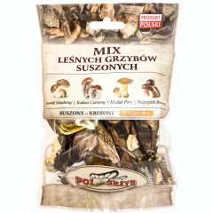 Grzyby polgrzyb leśne mix suszone 30g 