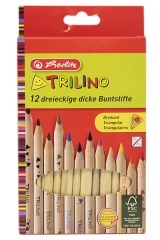 Kredki Trilino 12 kolorów Herlitz