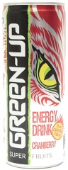 NAPÓJ ENERGETYZUJĄCY GREEN-UP CRANBERRY 250ML