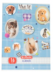 Zeszyt Herlitz Pretty Pet w kratkę 