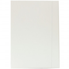 Teczka z gumką Herlitz kartonowa a4 biała 