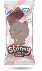 Lody Koral Cloudy strawberry ice cream boom 