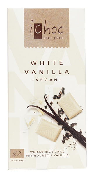 Ichoc czekolada biała z wanilią vivani 