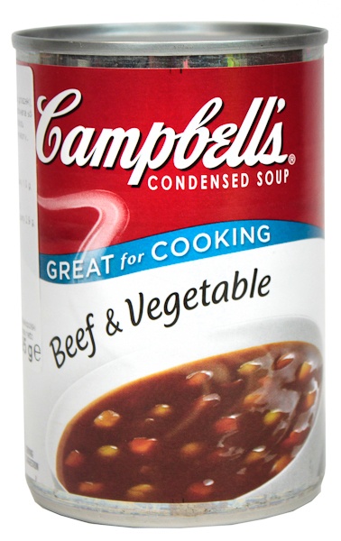 Campbell&#039;s wołowina z warzywami 