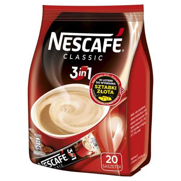 Kawa Nescafé 3in1 Classic rozpuszczalna 