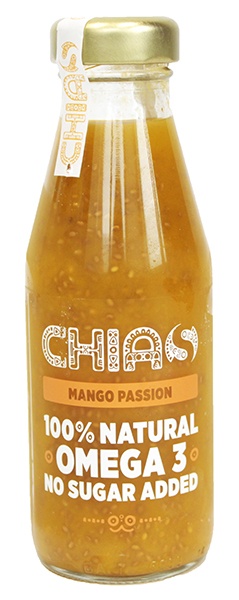 Napój chias/mango marakuja z nasionami chia 