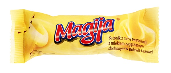 Baton Magija twarogowy zagęszczony mlekiem