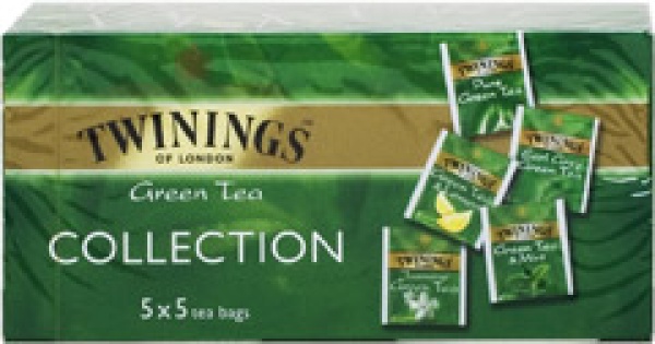 Herbata Twinings zielona tea Collection 25*2g 