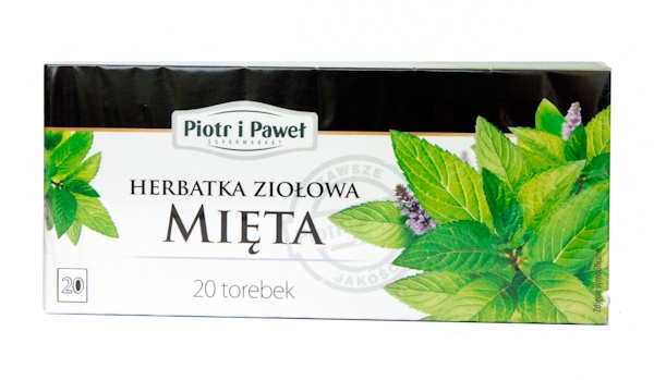 Herbata ziołowa Mięta Piotr i Paweł