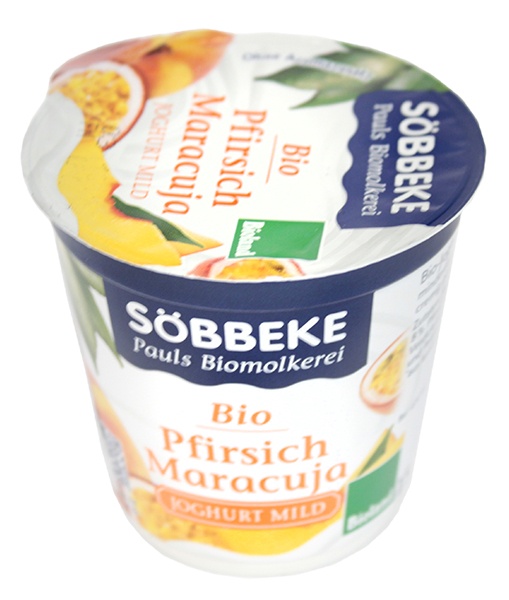 Jogurt Sobbeke brzoskwinia-marakuja Bio 
