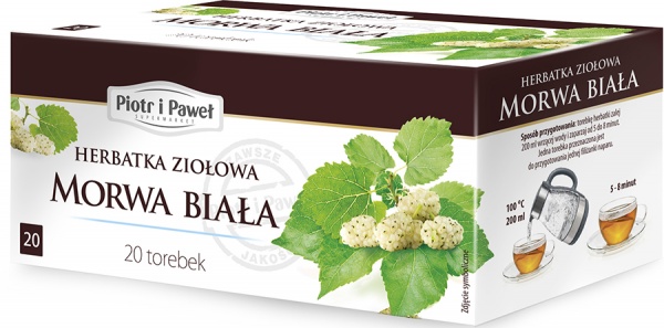 Herbatka ziołowa Morwa Biała Piotr i Paweł