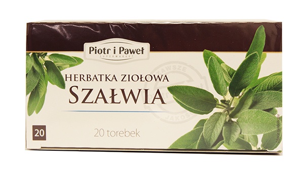 Herbatka ziołowa Szałwia Piotr i Paweł
