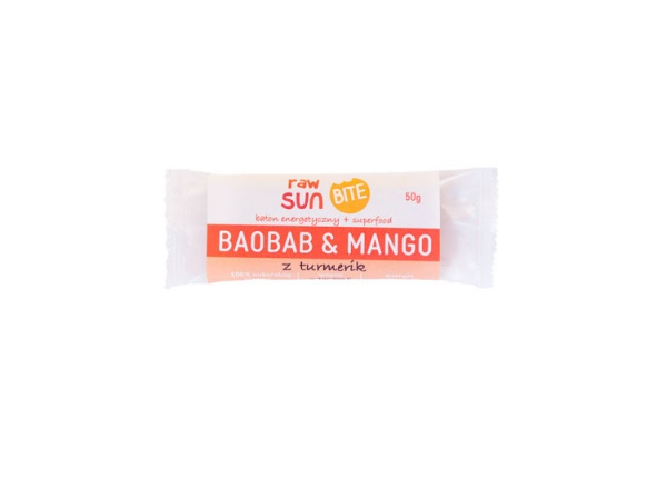 Baton energetyczny baobab&amp;mango 