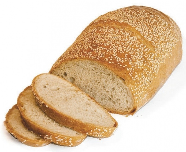 Chleb firmowy z sezamem krojony 