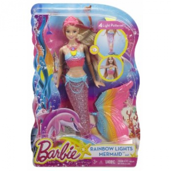 Barbie tęczowa syrenka 