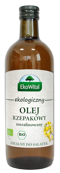 Olej rzepakowy bio 