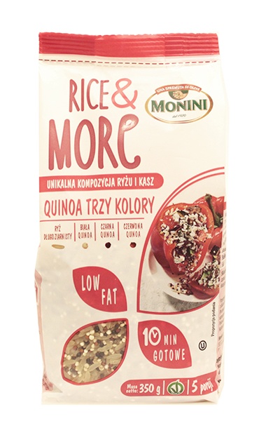 Rice&amp;More Quinoa 3 kolory Monini 