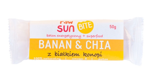 Baton energetyczny banan&amp;chia 