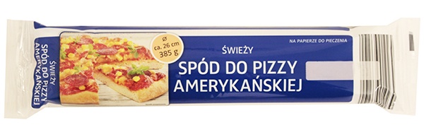 Spód Do Pizzy Amerykańskiej świeży 1 Szt0385 Kg Wewalka Spar