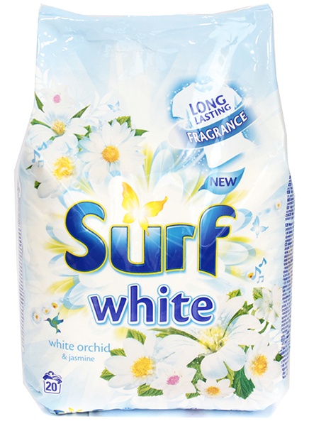 SURF PROSZEK DO PRANIA WHITE 1.4kg (20 PRAŃ)