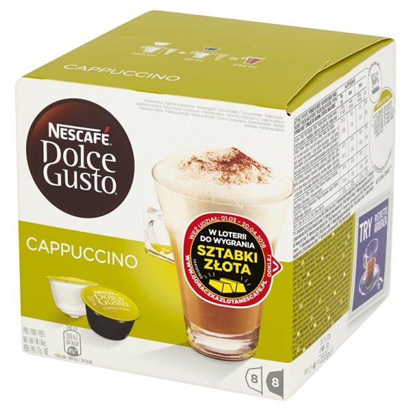Kawa Nescafe Dolce Gusto cappuccino