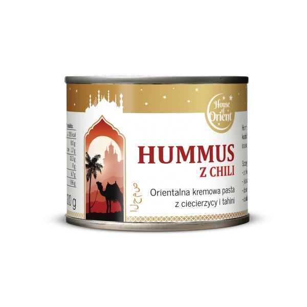 Hummus z chili puszka 