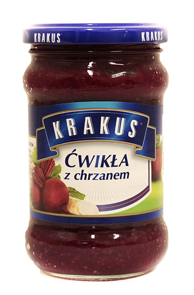 Ćwikła z chrzanem Krakus słoik 