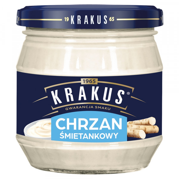 Chrzan Krakus śmietankowy 180g