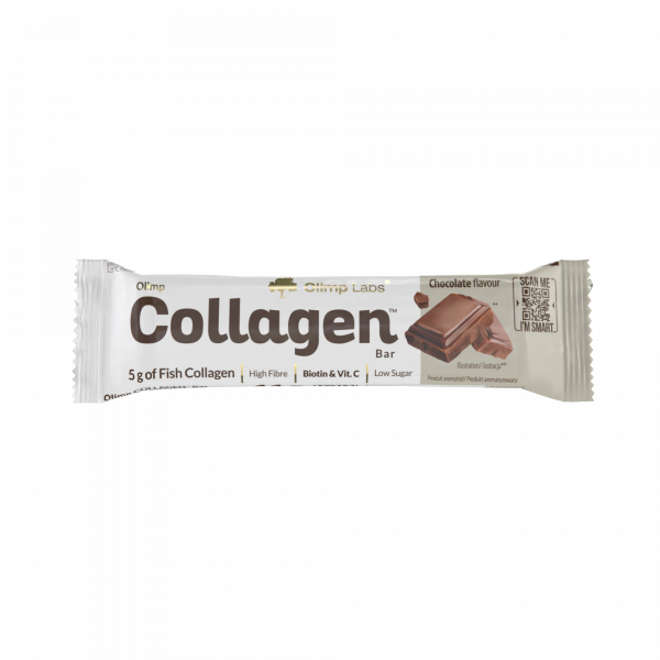 Baton proteinowy Olimp Collagen smak czekoladowy 