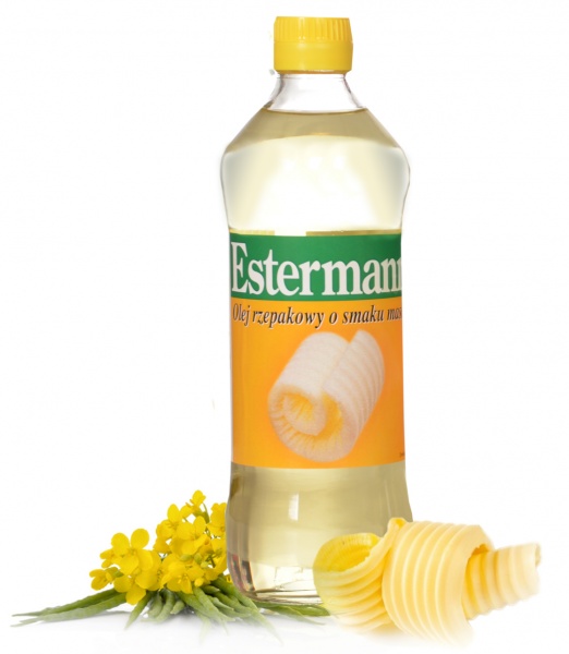 Olej rzepakowy o smaku masła Estermann 