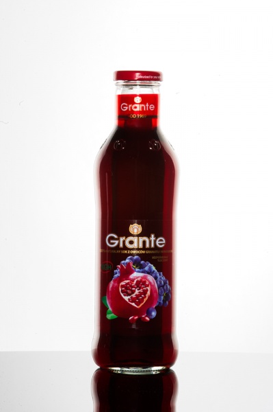 Sok Grante 100% naturalny z owoców granatu i winogron 