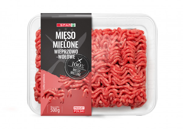 Mięso mielone Spar wieprzowo wołowe
