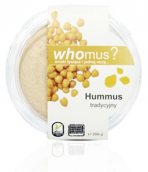 Hummus tradycyjny z ciecierzycy