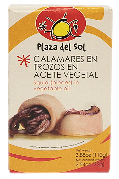 Kalmary w oleju roślinnym plaza del sol 